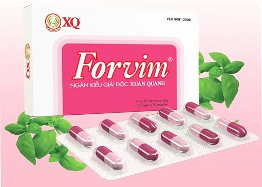 Hình ảnh Forvim ngân kiều giải độc Xuân quang