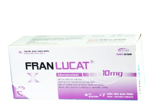 Hình ảnh Franlucat 10mg
