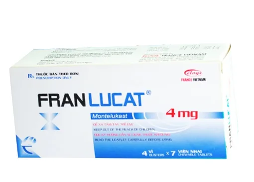 Hình ảnh Franlucat 4mg