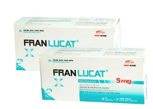 Hình ảnh Franlucat 5mg