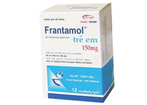 Hình ảnh Frantamol Trẻ em 150mg