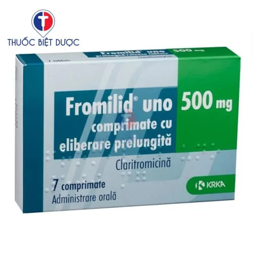 Hình ảnh Fromilid UNO Modified release tablets 500mg