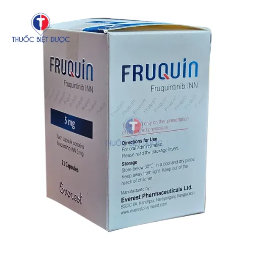 Hình ảnh Fruquin 5mg