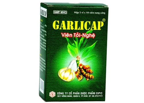Hình ảnh Garlicap viên tỏi nghệ