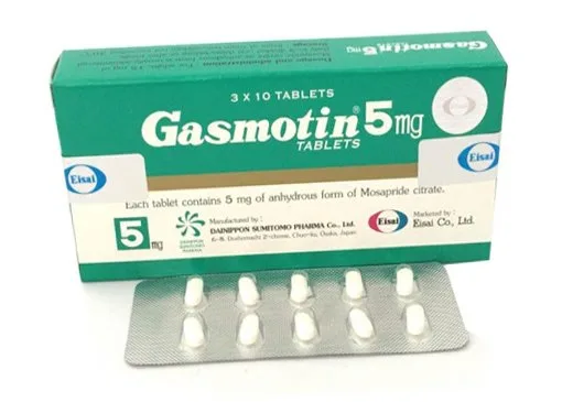 Hình ảnh Gasmotin tablets 5mg