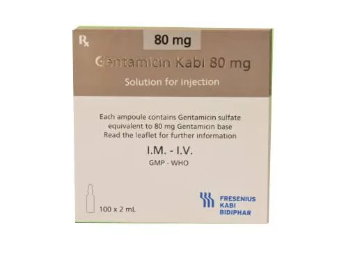Hình ảnh Gentamicin Kabi 80mg/2ml
