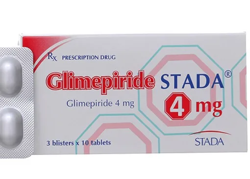 Hình ảnh Glimepiride Stada 4mg