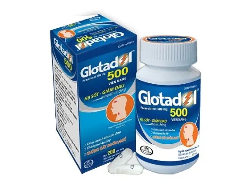 Hình ảnh Glotadol 500