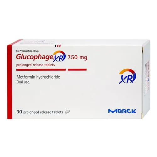 Hình ảnh Glucophage XR 750mg