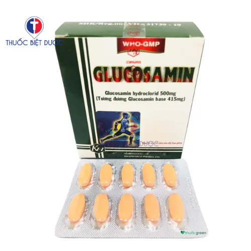 Hình ảnh Glucosamin 500mg Khapharco