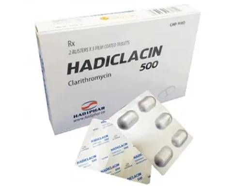 Hình ảnh Hadiclacin 500mg