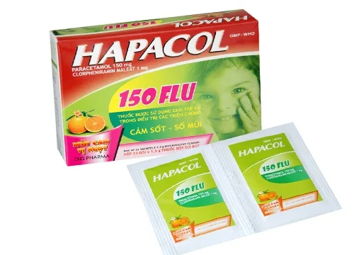 Hình ảnh Hapacol 150 flu
