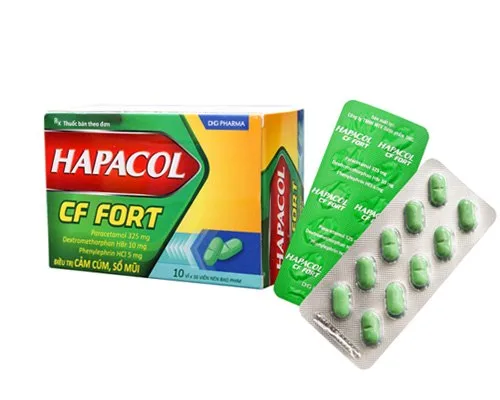 Hình ảnh Hapacol CF Fort
