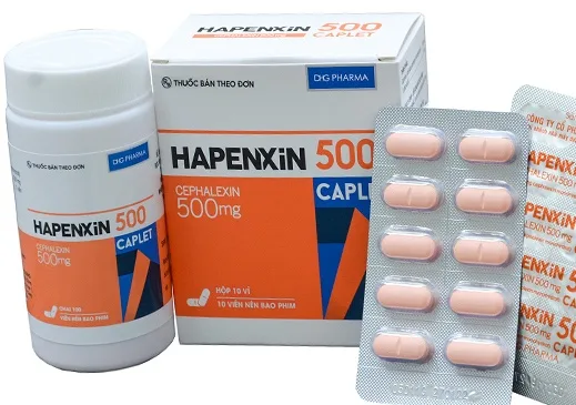 Hình ảnh Hapenxin 500 Caplet