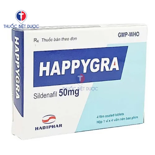 Hình ảnh Happygra 50mg Hadiphar