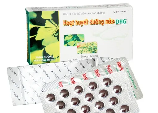 Hình ảnh Hoạt huyết dưỡng não DHG