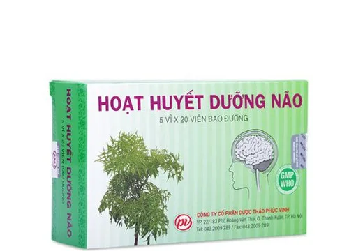 Hình ảnh Hoạt huyết dưỡng não PV