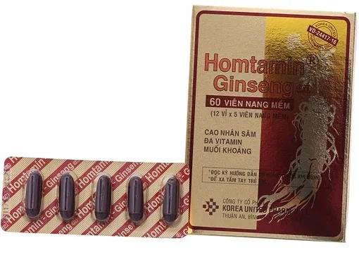 Hình ảnh Homtamin Ginseng ext