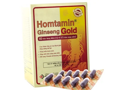 Hình ảnh Homtamin ginseng gold