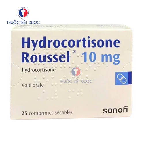 Hình ảnh Hydrocortisone Roussel 10mg