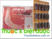 Hình ảnh Ibacap ginseng