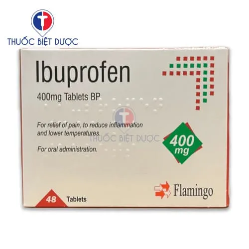 Hình ảnh Ibuprofen Tablets B.P 400mg