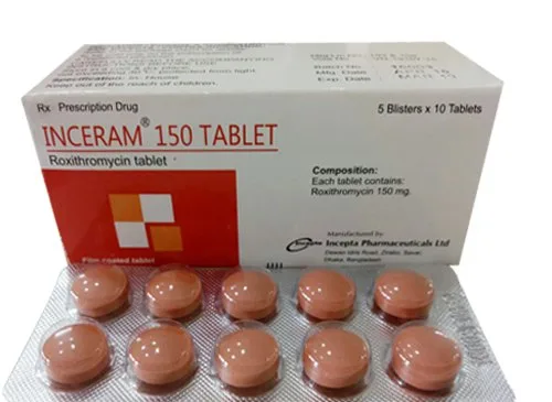 Hình ảnh Inceram 150 tablet