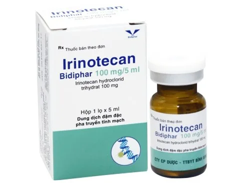 Hình ảnh Irinotecan Bidiphar 100mg/5ml