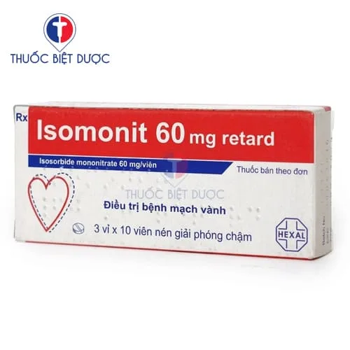 Hình ảnh Isomonit 60mg Retard