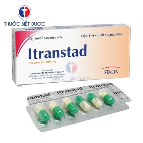 Hình ảnh Itranstad 100mg