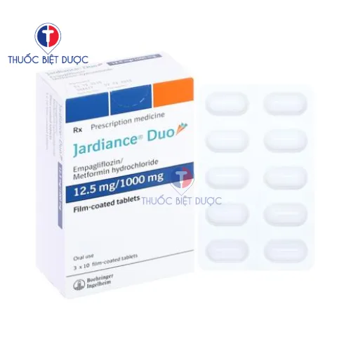 Hình ảnh Jardiance Duo 12.5mg/1000mg