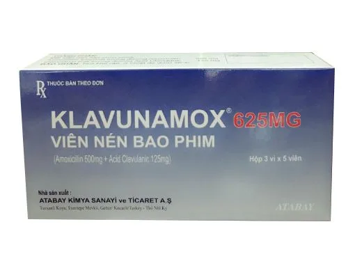 Hình ảnh Klavunamox 625mg