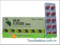 Hình ảnh Kolonflavone Tab 40mg