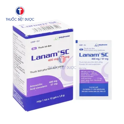 Hình ảnh Lanam SC 400mg/57mg