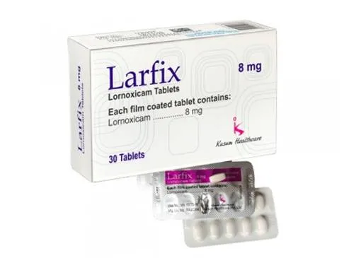 Hình ảnh Larfix Tablets 8 mg