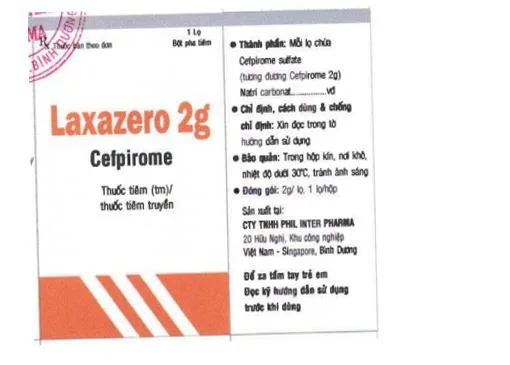 Hình ảnh Laxazero 2 g