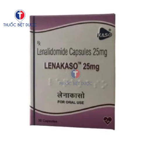 Hình ảnh Lenakaso 25mg Kaso