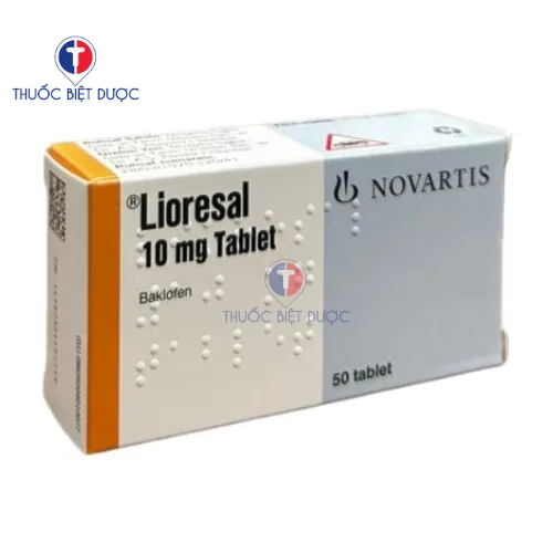 Hình ảnh Lioresal 10mg Novartis