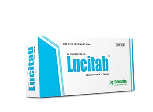 Hình ảnh Lucitab 250mg