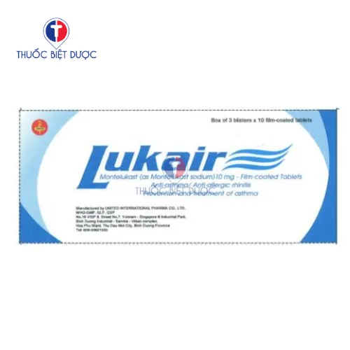 Hình ảnh Lukair 10mg