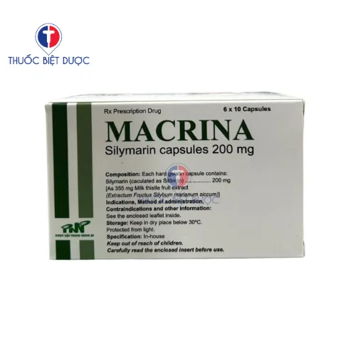 Hình ảnh Macrina 200mg