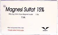 Hình ảnh Magnesi sulfat 15%