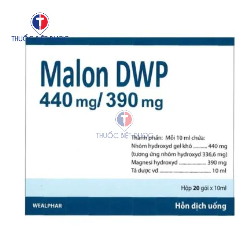 Hình ảnh Malon DWP 440 mg/ 390 mg