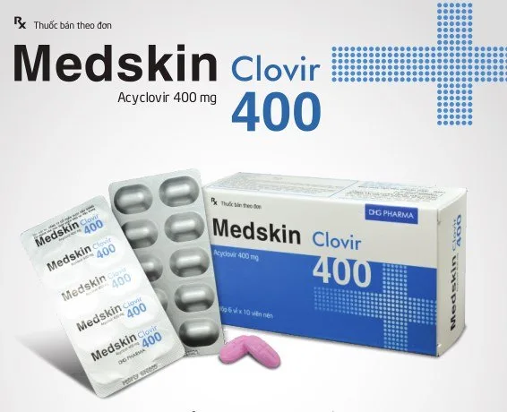 Hình ảnh Medskin clovir 400