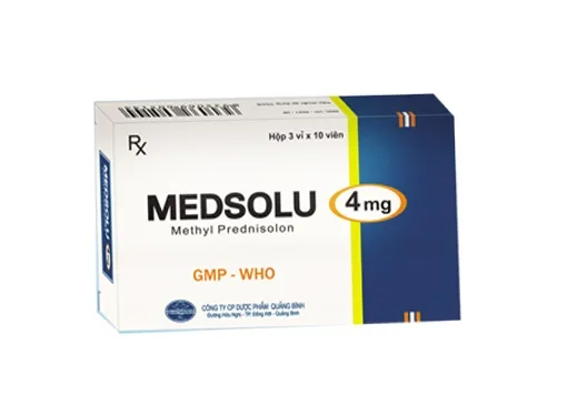 Hình ảnh Medsolu 4 mg