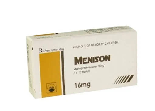 Hình ảnh Menison 16mg