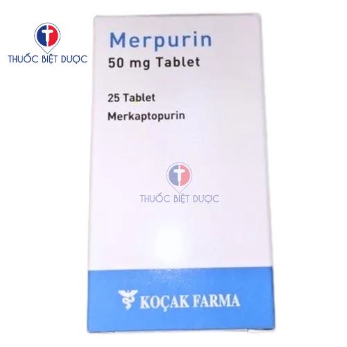 Hình ảnh Merpurin 50mg Kocak Farma
