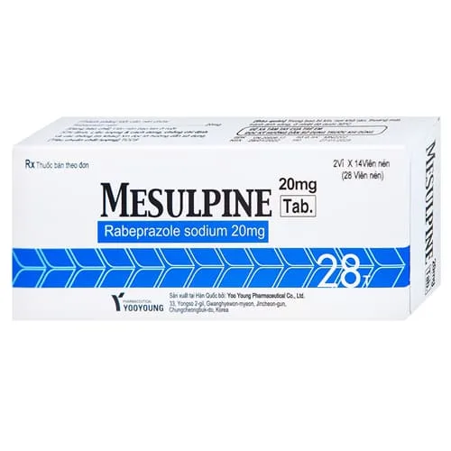 Hình ảnh Mesulpine Tab. 20mg