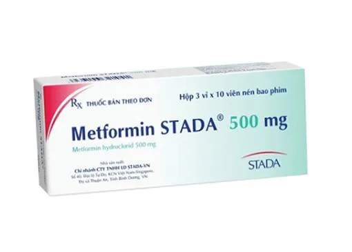 Hình ảnh Metformin Stada 500mg