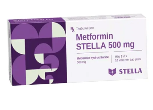 Hình ảnh Metformin STELLA 500 mg